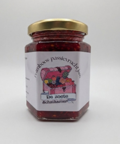 Alternative view of Framboos-passievrucht jam