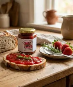 Aardbei-ananas jam