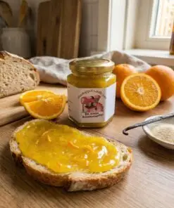 Sinaasappel-vanille jam